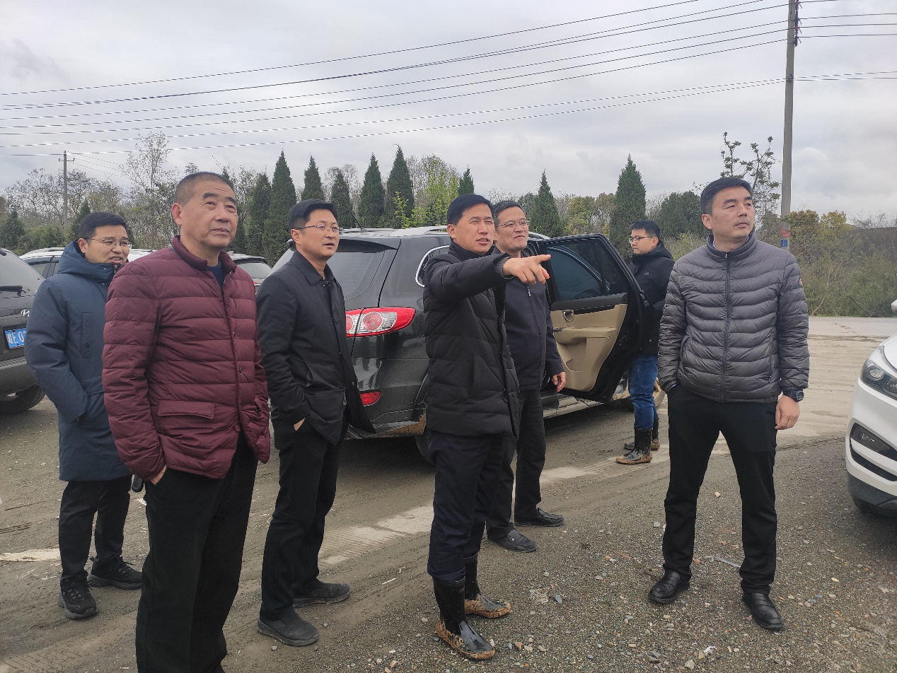 雨山區(qū)政府領導視察港創(chuàng)建材公司裝配式建筑產業(yè)園項目